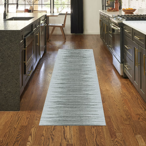 Nourison Vintage Home Abstract Grey 2'2" x 7'6 Area Rug