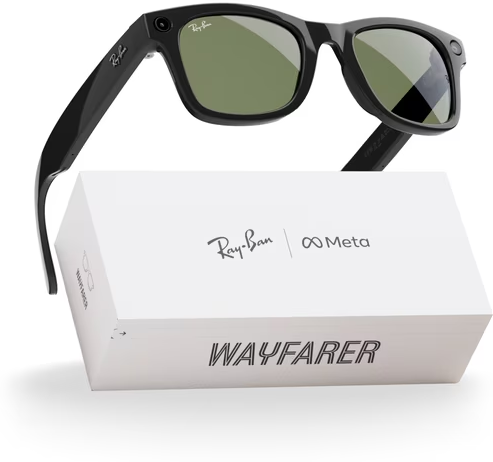 Ray-Ban Meta (Gen 1) Wayfarer Smart AI Glasses