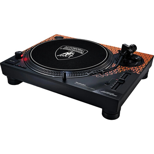 Technics SL-1200M7B Direct Drive Turntable System Special Edition Lamborghini Orange
