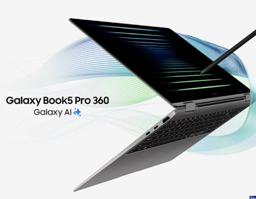 16" Samsung Galaxy Book5 Pro 360: Intel Core Ultra 7 Series 2, 16GB RAM, 1TB SSD