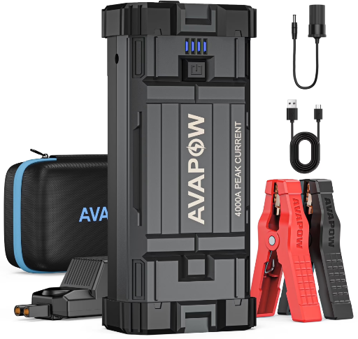 Avapow Car Battery Jump Starter/Booster Kit  Deal