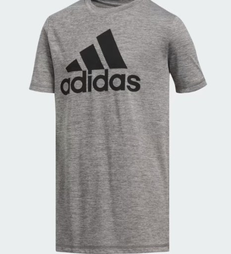 Adidas Kids' Mélange Badge of Sport T-Shirt