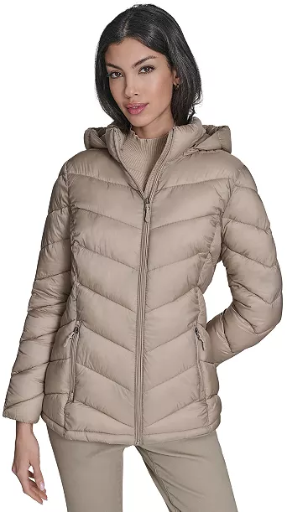 Charter Club Women's Packable Hooded Puffer Coat Deal