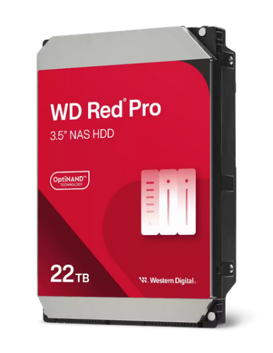 WD Red Pro NAS Hard Drive 22TB