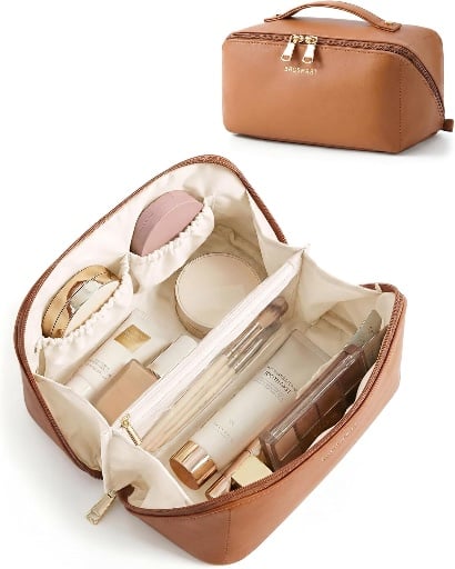 BAGSMART Travel Cosmetic Bag