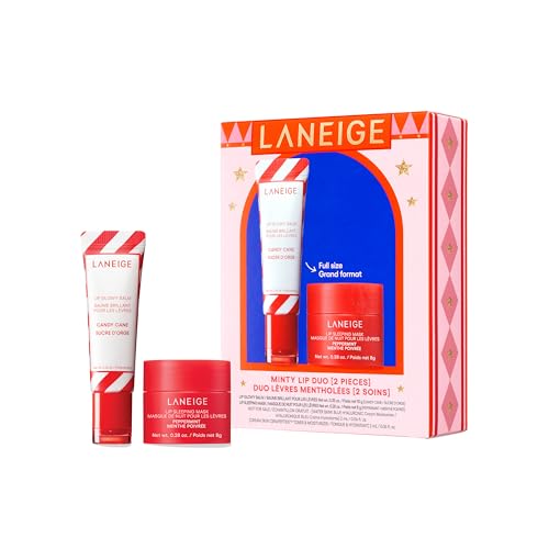 Laneige Skincare & Lip Care Holiday Gift Set (Minty Lip Duo) Deal