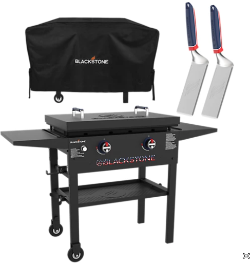 (Pickup) Blackstone Limited Edition 28 in. Patriotic Griddle with Spatulas and Cover Deal