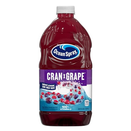 Ocean Spray Cran-Grape Cranberry Grape Juice Drink, 64 Fl Oz